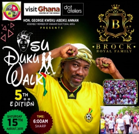 Brock Royal Family to sponsor Osu Duku Walk, Homowo Festival