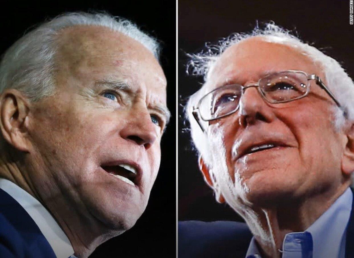 Joe Biden takes lead in dramatic battle with Sanders