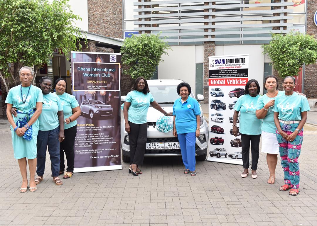 Charity car raffle launched to raise funds for cervical cancer patients
