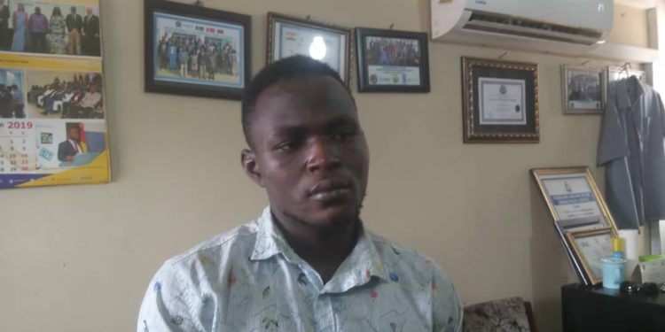 The suspect, Abdulai Karim