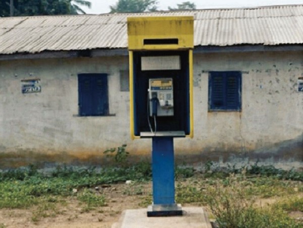  This phone booth was among many dotted across the country some 20 years ago before the introduction of cellphones 
