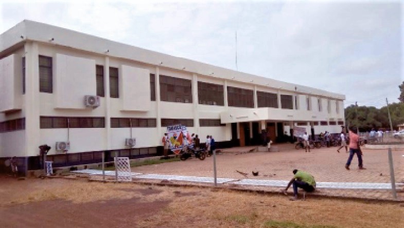 Front view of the administration block of TAMASCO