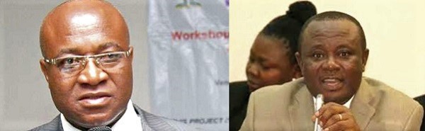Mr Osei Kyei-Mensah Bonsu (left), Mr Joseph Osei Owusu(right)