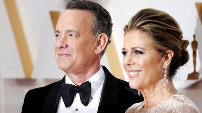 Tom Hanks and Rita Wilson 