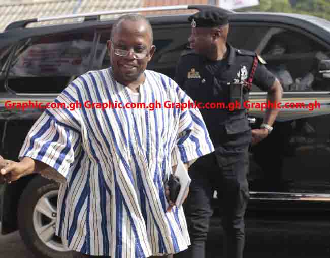 Auditor-General, Mr Daniel Yaw Domelevo