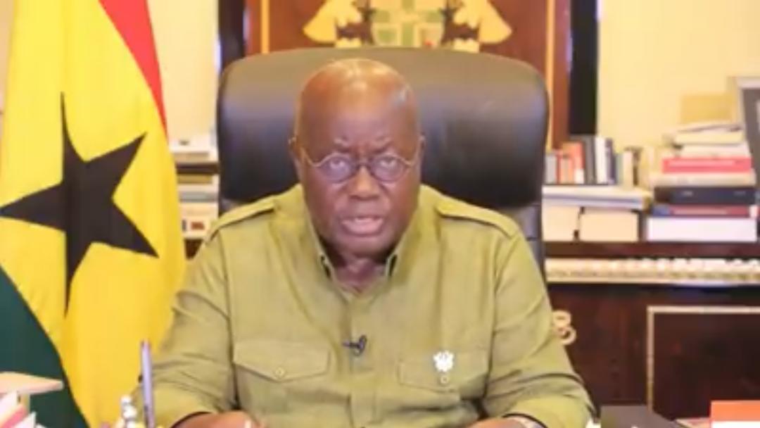 Coronavirus: Akufo-Addo suspends weddings, funerals, church services and closes schools