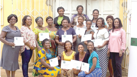 First cohort of Personal Initiative training beneficiaries at Kasoa