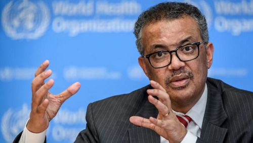World Health Organization (WHO) Director-General Tedros Adhanom Ghebreyesus