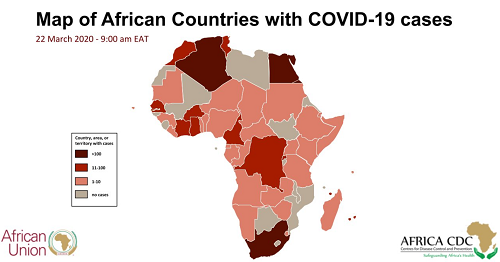 Coronavirus: Cases in Africa pass 1,000