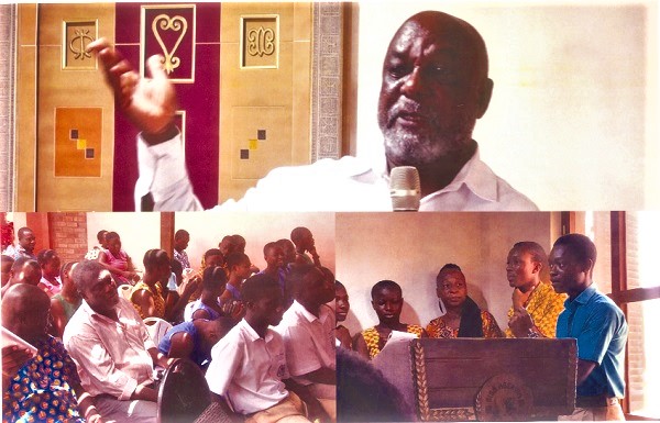 Professor Kwame Karikari delivering the Bisa Aberwa maiden Kwame Nkrumah Annual Lecture on Pan-Africanism