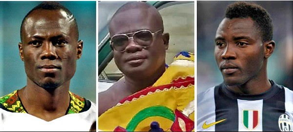 Agyemang Badu(left), Nana Yaw Badu Duku(middle), Kwadwo Asamoah(right)