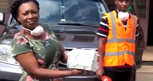 VIDEO: COVID19: How Messrs Osei Kwame 'Despite' & Ofori Sarpong donated $100k To KATH