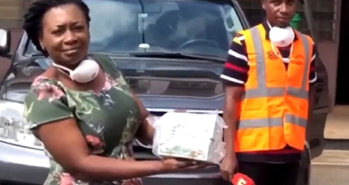 VIDEO: COVID19: How Messrs Osei Kwame 'Despite' &amp; Ofori Sarpong donated $100k To KATH