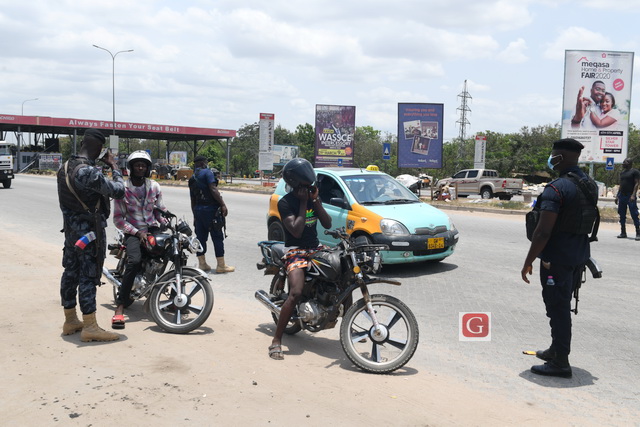 Accra Lockdown: Police return wanderers, recalcitrant trotro drivers lose passengers