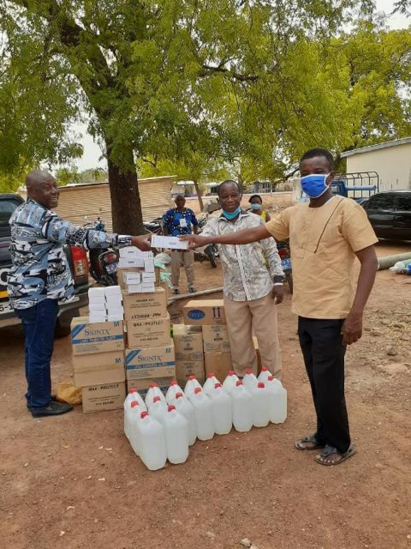 Kassena-Nankana group supports communities against COVID-19
