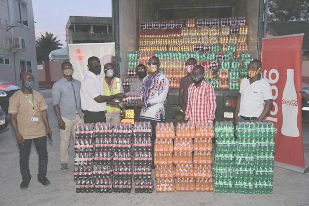 COVID-19: Coca-Cola Ghana donates to needy residents of Nungua Krowor