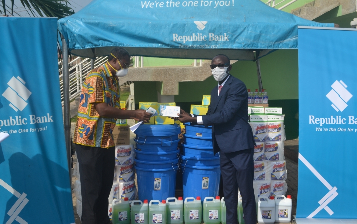 Fighting COVID-19: Republic Bank donates to Swedru Government Hospital  