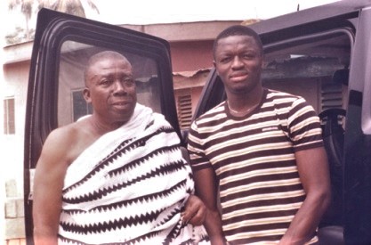 Nana Batafo Acheampong Nti (left) believes Sulley Ali Muntari must leave a lasting legacy for his former team and hometown
