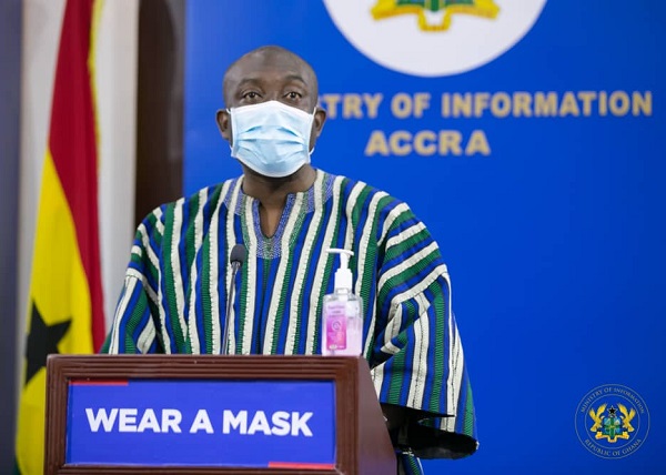 The Minister of Information, Mr Kojo Oppong Nkrumah