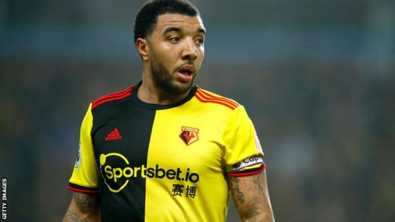 Watford captain Troy Deeney