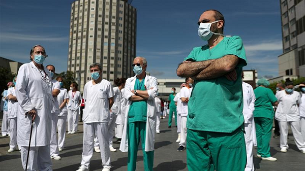 Spain, where a lockdown was first imposed in March, has suffered one of the most deadly outbreaks of the virus [File: Susana Vera/Reuters]