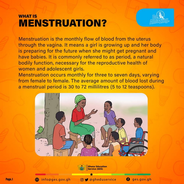 GES calls for sustained action on Menstrual Hygiene