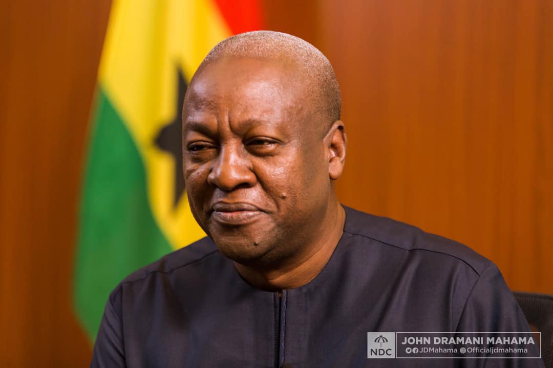Mahama on why there should be mass testing for Covid-19