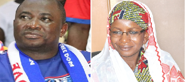 Mr Alexander Akwasi Acquah and Hajia Hamdatu Ibrahim