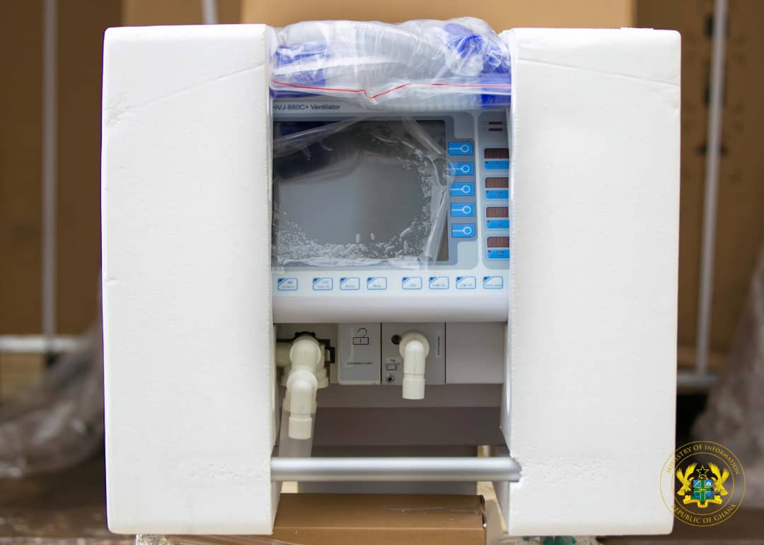 Govt receives 10 ventilators to fight Covid-19 (VIDEO)