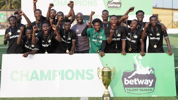 Black Mambas were crowned 2019 Betway Talent Search champions