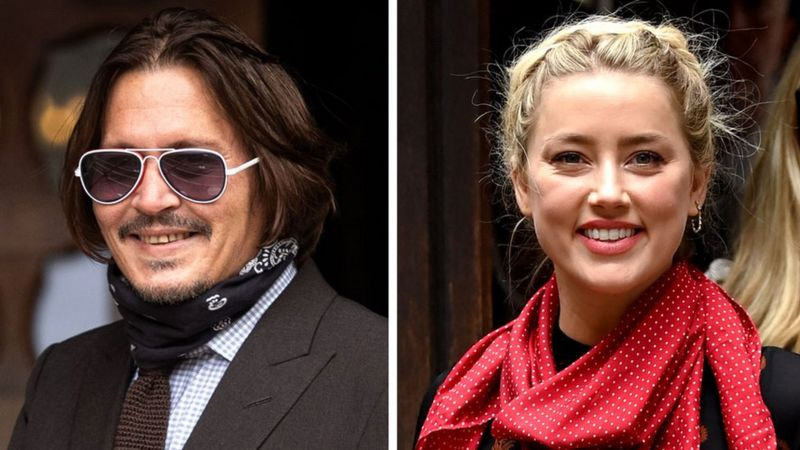 Johnny Depp and Amber Heard attended the trial in London in July