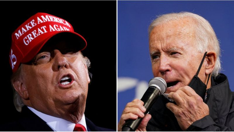US Election 2020: Biden and Trump hit swing states