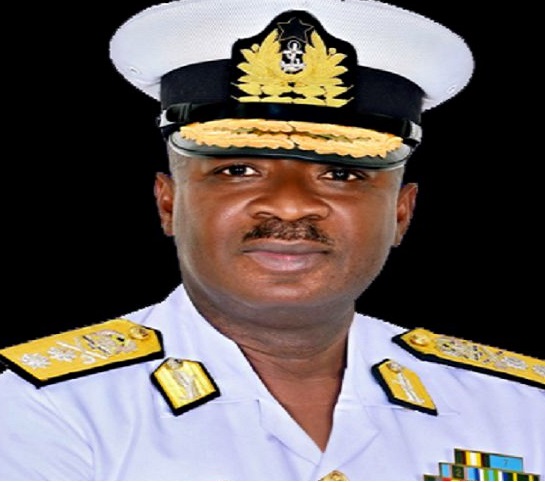 Chief of Naval Staff, Rear Admiral Seth Amoama