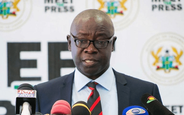 Minister of Lands and Natural Resources, Mr Kwaku Asomah-Cheremeh