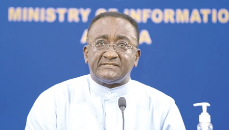 The Minister of Food and Agriculture, Dr Owusu Afriyie Akoto