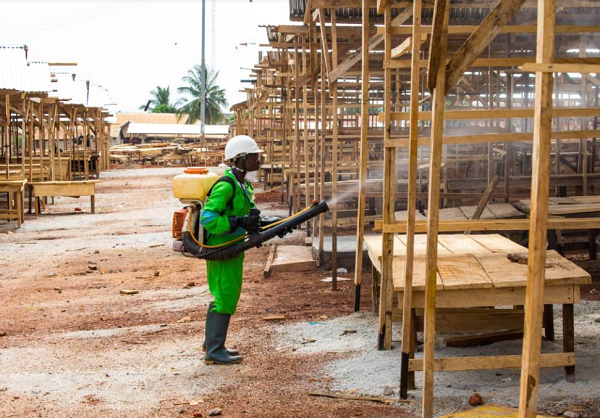 Covid 19: Third phase of market disinfection underway