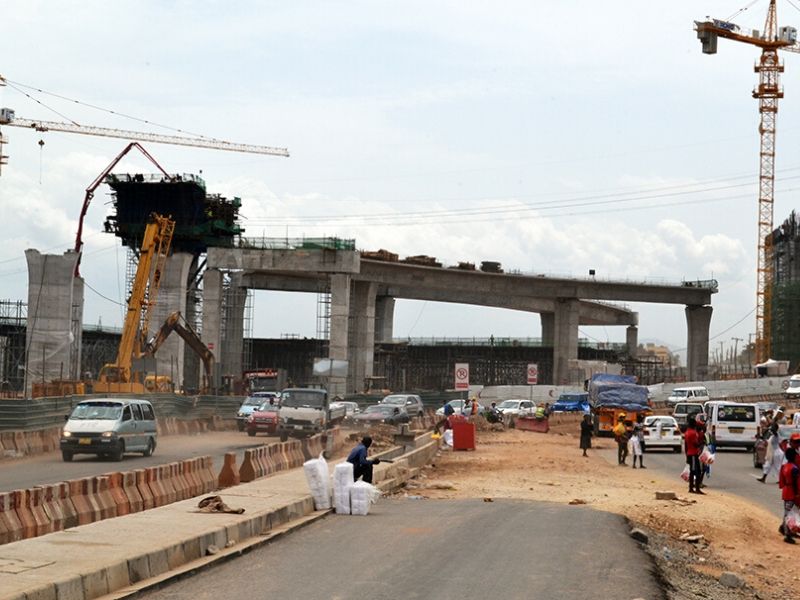 Pokuase interchange completion time now March 2021