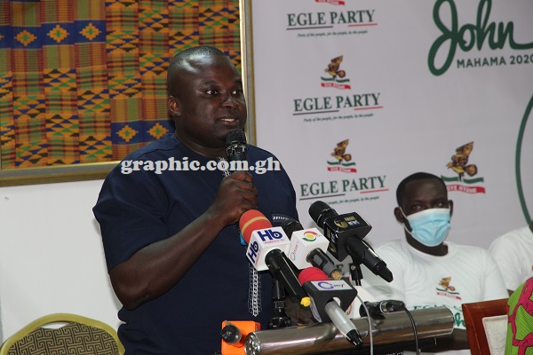 General Secretary of the EGLE Party, Mr David Arthur