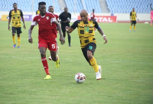 Andre Ayew netted a brace for Ghana