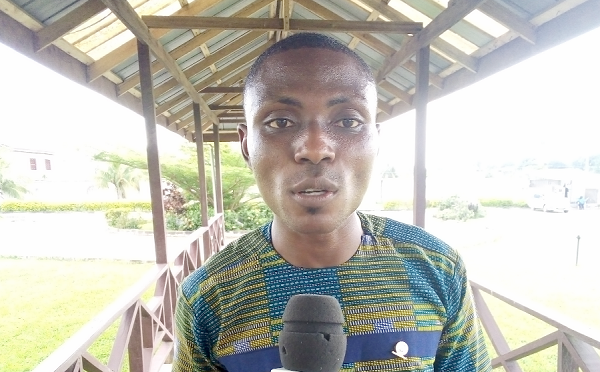 National President of the RNMA, Mr Jerry Mertins Aziamadia