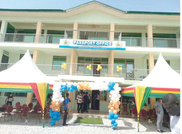 Passport application centre inaugurated for Central Region