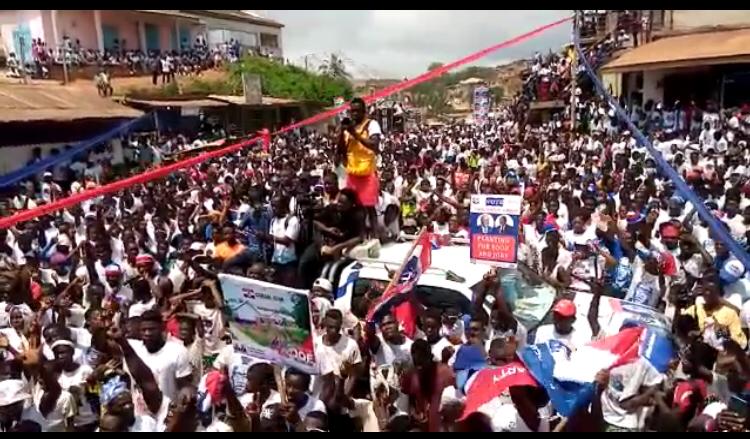 Essikado Ketan: Thousands walk with MP Joe Ghartey