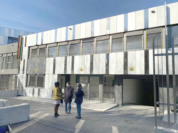 The Chancery building for the Permanent Mission of Ghana in Geneva