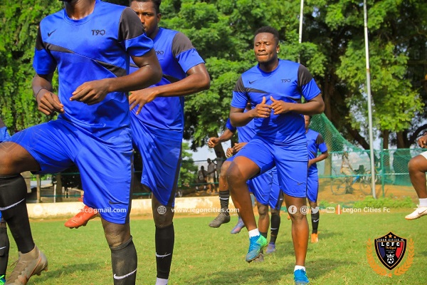 Asamoah Gyan trains with Legon Cities, set for Premier League debut