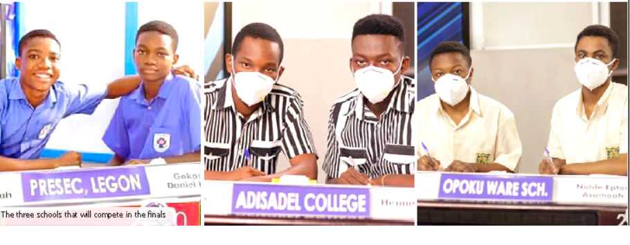 Presec, Adisco, OWASS battle in Science and Maths quiz final Thursday