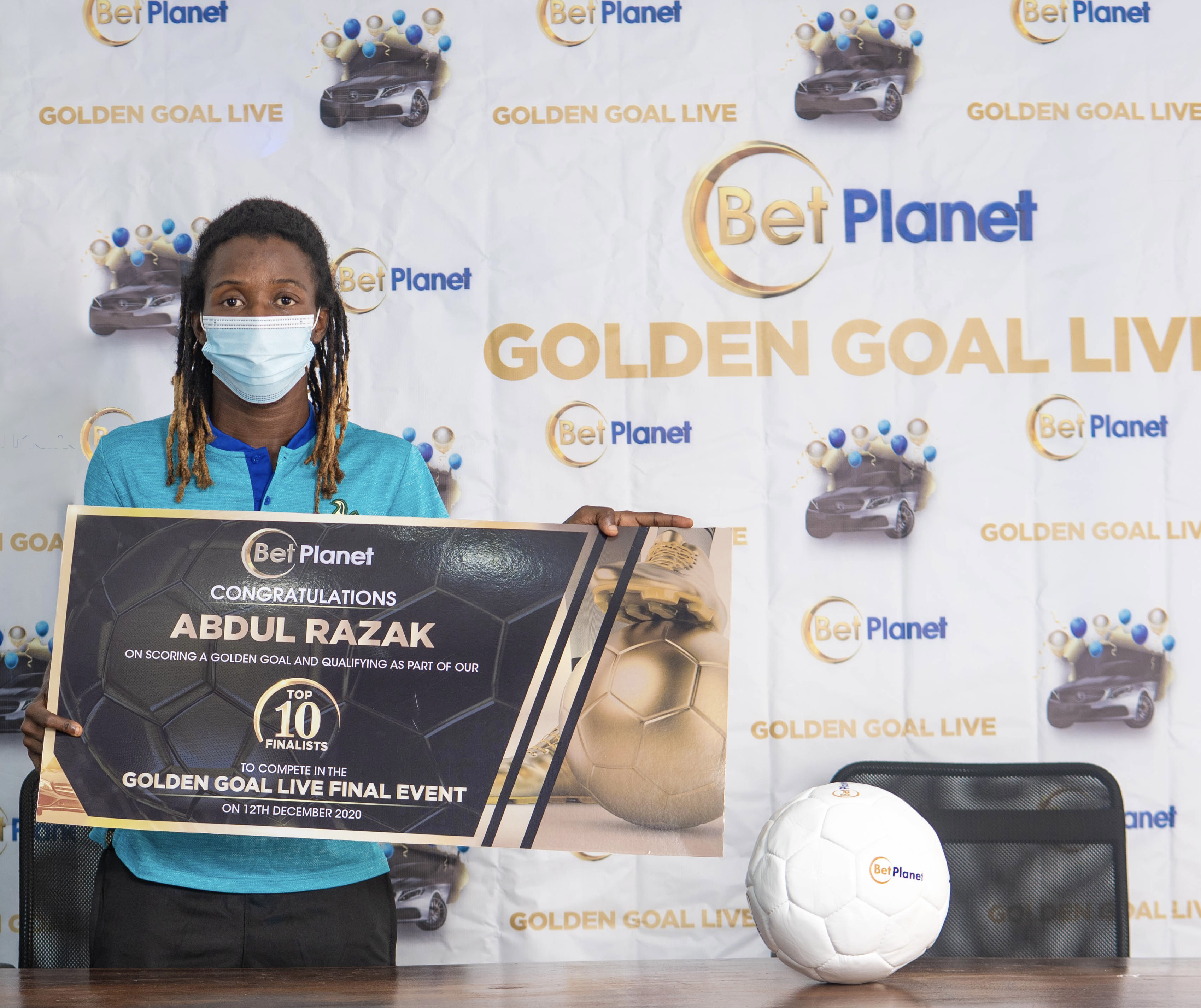  Razak wins Golden Goal ticket