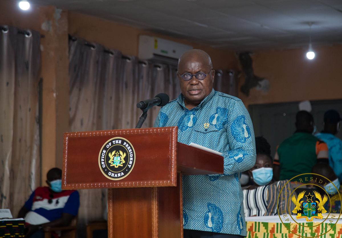 ‘Look favourably on NPP and give us 4 more years – Akufo-Addo to Upper East