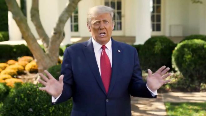 US election 2020: Trump ready to return to public events, says doctor