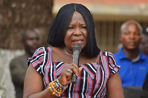 Regional Minister, Ms Tangoba Abayage