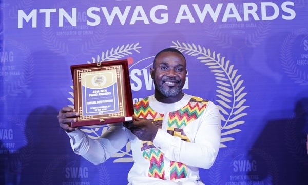 Botsyo Nkegbe wins SWAG topmost award, pursues Olympic dream
